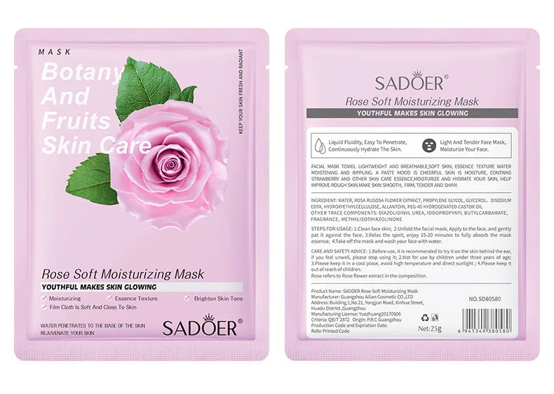 Natural Plant Face Masks for Deep Hydration and Firming - Smarsty