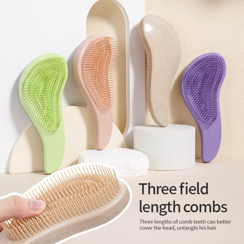 Magic Detangling Hairbrush With Scalp Massage Benefit - Smarsty