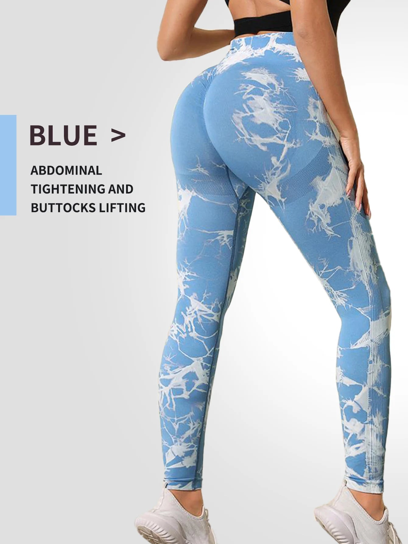 Women Yoga Pants Sport Leggings Seamless High Waist Push Up Woman Tights Fitness Workout Leggins Gym Clothing - Smarsty
