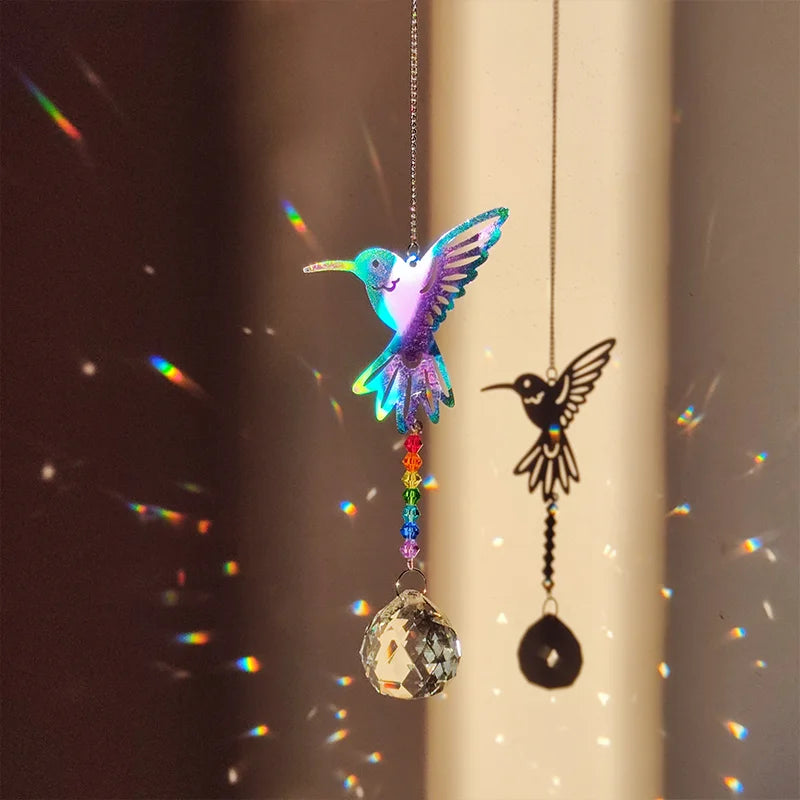 Colorful Crystal Pendant Suncatcher for Home Decoration - Smarsty