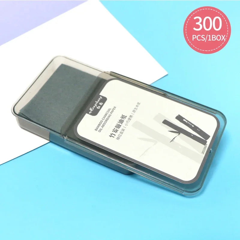 300 Pcs Oil Control Face Blotting Sheets for Clear Skin - Smarsty