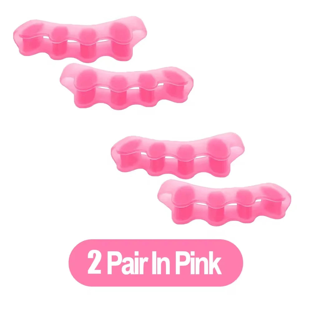 Silicone Toe Separators for Bunion Correction and Foot Comfort - Smarsty
