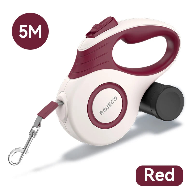 ROJECO Automatic Retractable Dog Leash for Small Dogs - Smarsty