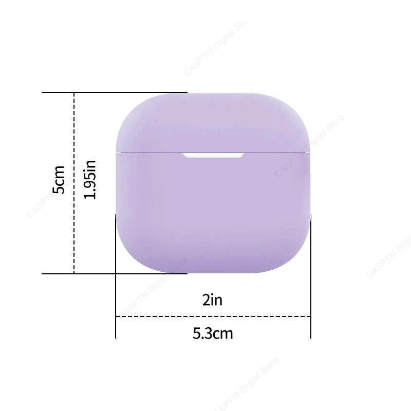 2024 Silicone Protective Case For Apple AirPods 4 - Smarsty