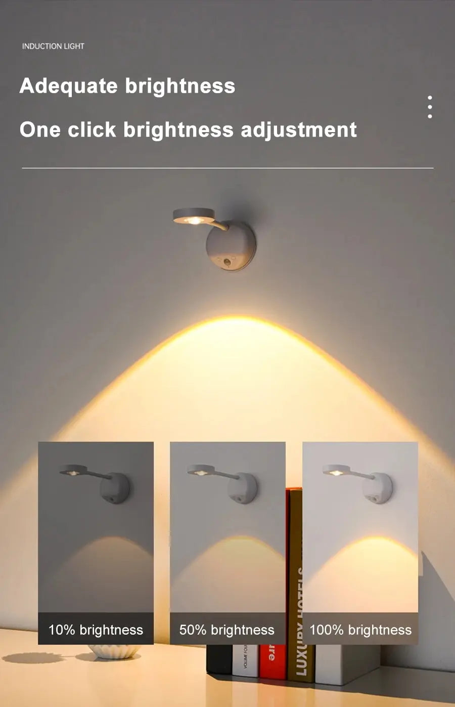 Wireless LED Motion Sensor Night Light for Home - Smarsty