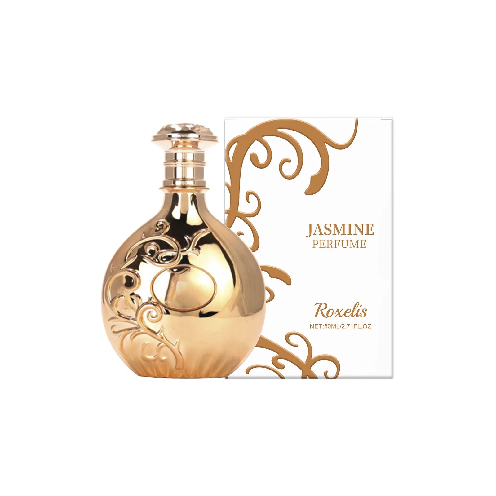 Jasmine Perfume - Fresh Jasmine as Main Note, Long-Lasting Fragrance to Enhance Elegant Temperament | Eau de Parfum for Women