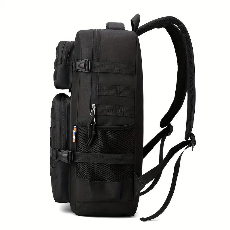 Tactical Backpacks Men's Camouflage Backpack, Hiking And Camping Backpack, LargeCapacity Multi-layer Outdoor Sports Backpack - Smarsty