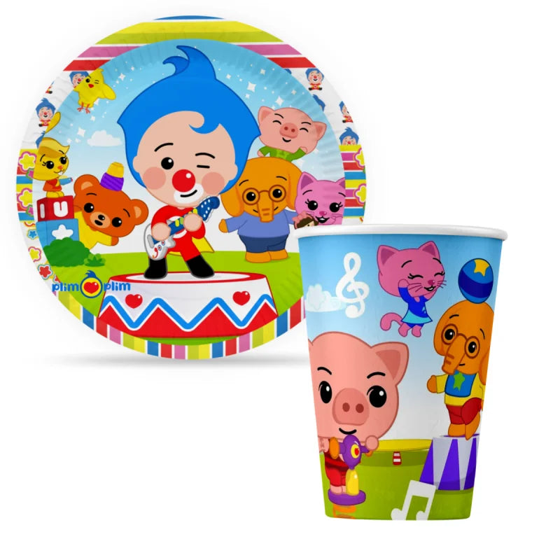 Disney Cartoon Theme Birthday Party Disposable Tableware Set - Smarsty