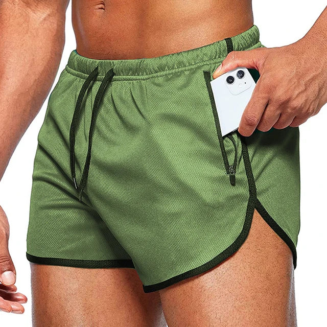Men Sport Shorts Summer Sportswear Beach Jogging Short Pants Training Shorts Men Basketball Clothing Gym Fitness Running Bottoms - Smarsty
