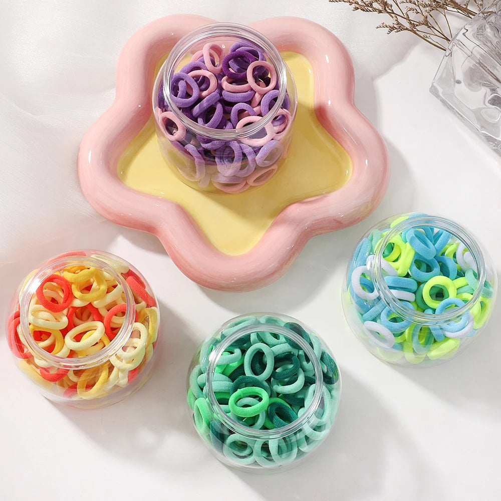 Kids Plush Hair Bands 20 Pack Soft Scrunchies For Children - Smarsty