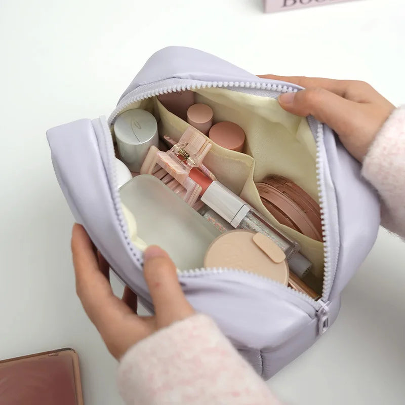 Fashion Large Capacity Makeup Bag Travel Organizer Portable Cosmetic Bag Multifunctional Storage Washbag - Smarsty