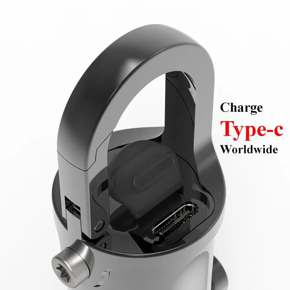 1200LM Super Bright Mini Keyring Torch LED Rechargeable Key Ring Torch for Outdoor Camping