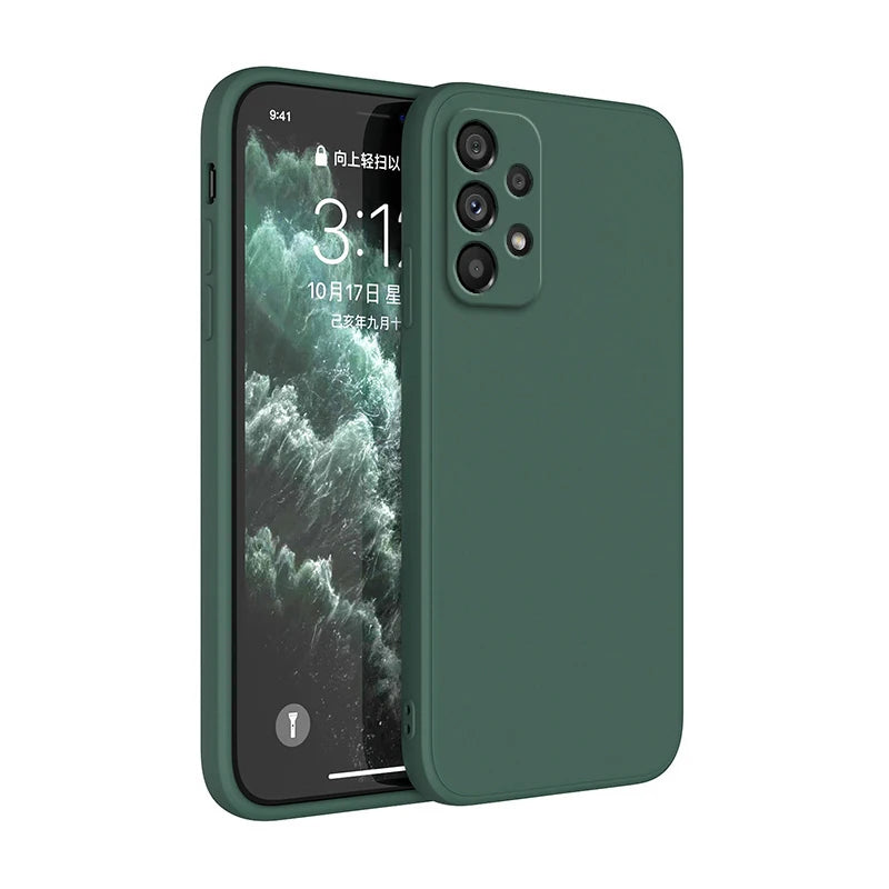 Durable Silicone Phone Case Fingerprint Resistant 5G - Smarsty