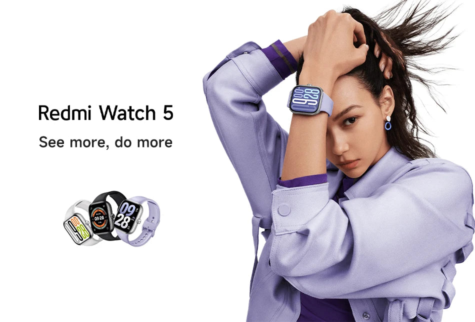 Xiaomi Redmi Watch 5 with Bluetooth Calling and AMOLED Screen - Smarsty