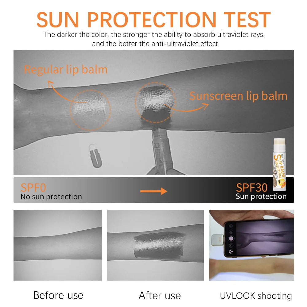 Sunscreen Lip Balm SPF 30 Moisturizing Flavor Variants - Smarsty