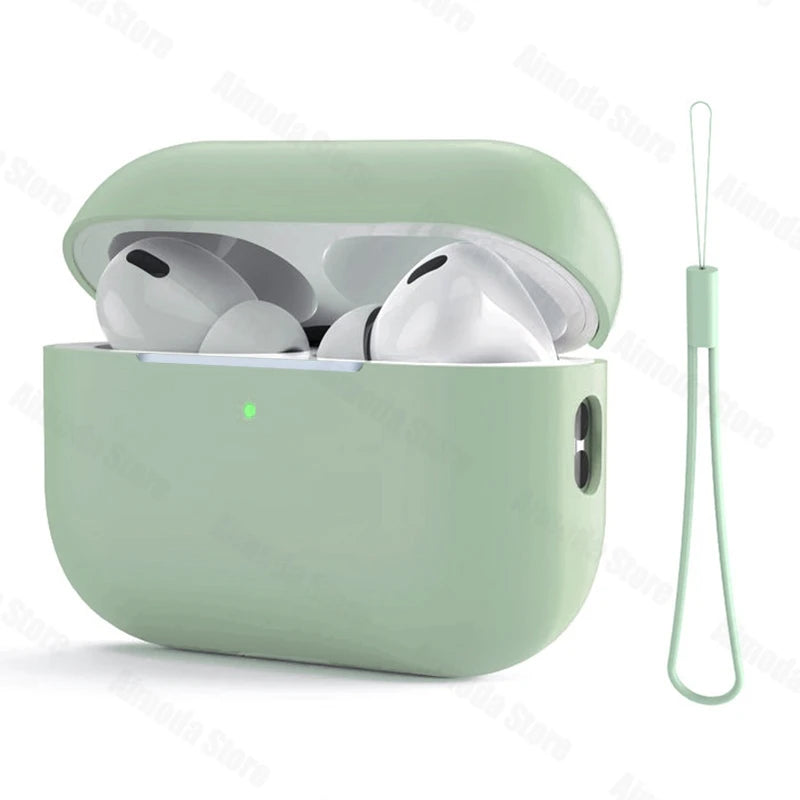 Liquid Silicone Case for AirPods Pro 2 with Soft Protection - Smarsty