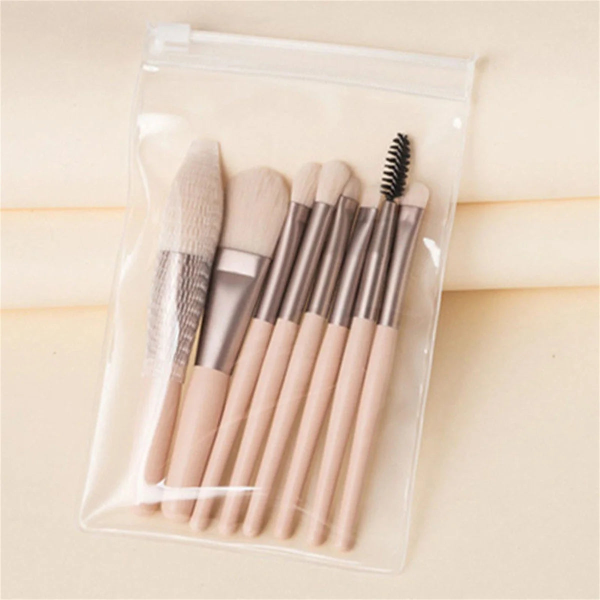 8 Piece Soft Fluffy Makeup Brush Set for Flawless Blending - Smarsty
