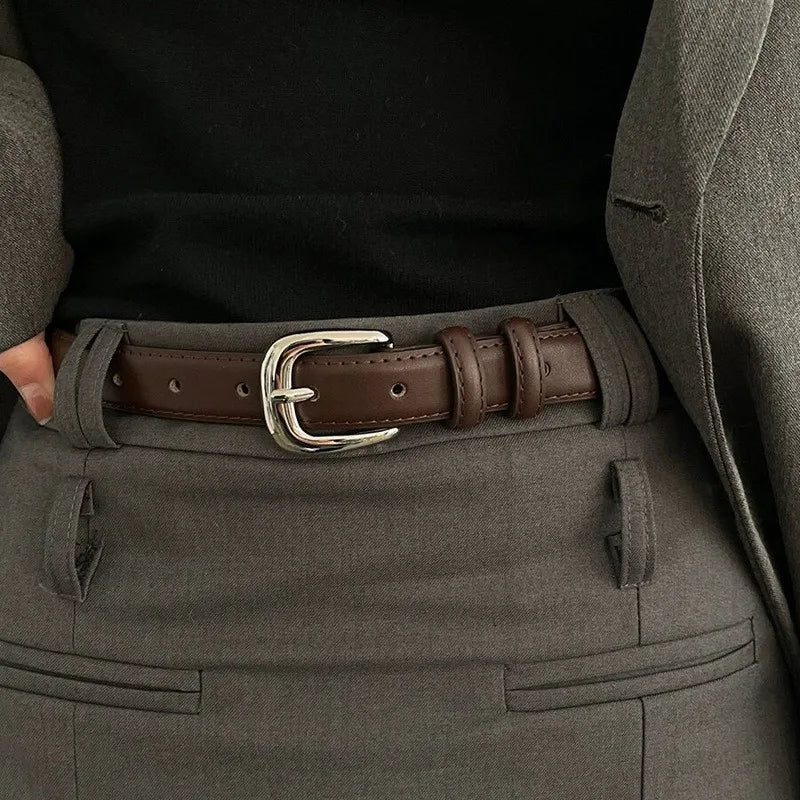 Womens Fashion Belt Soft High Grade Versatile Belt - Smarsty