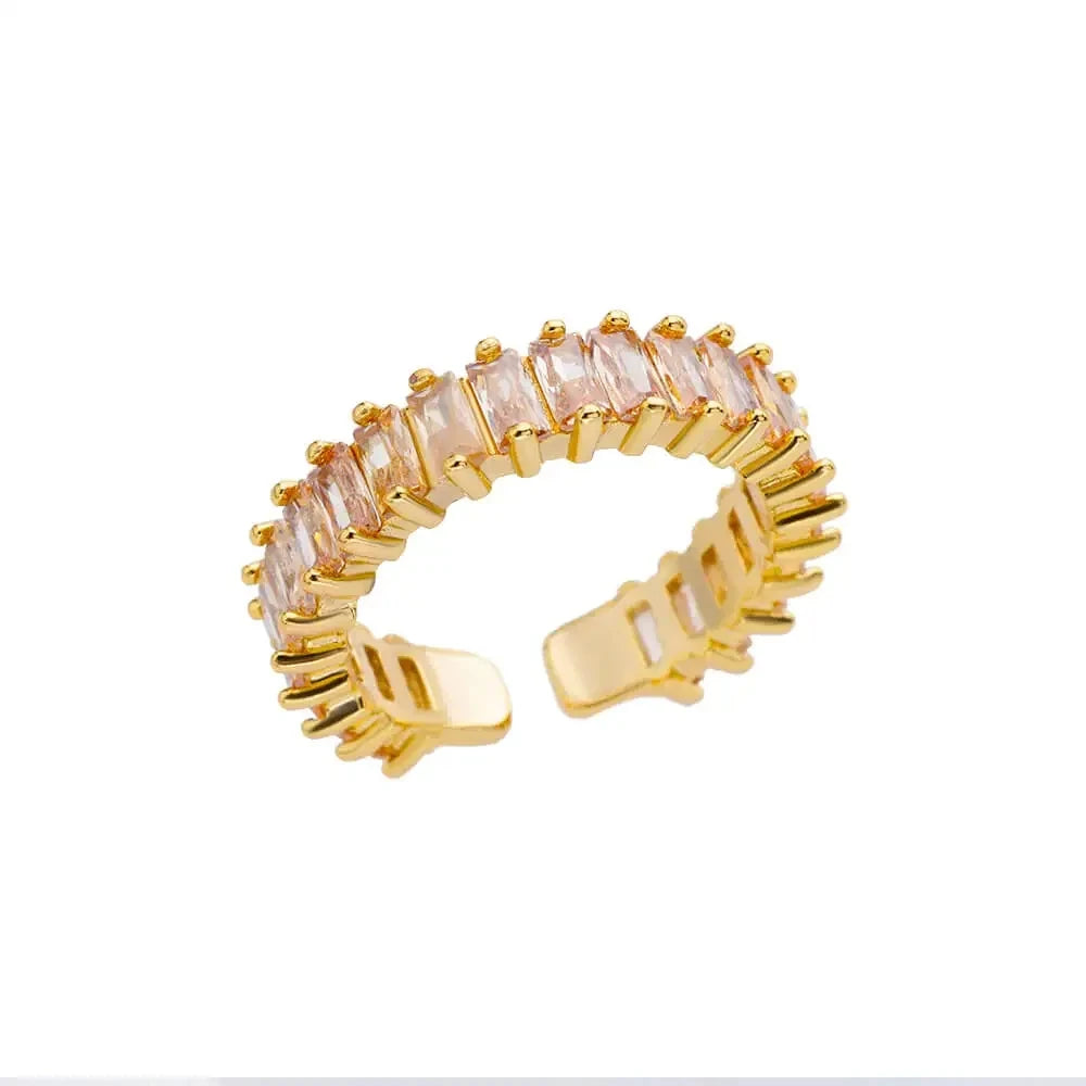 Luxury Gold 316L Stainless Steel Rings for Women - Smarsty