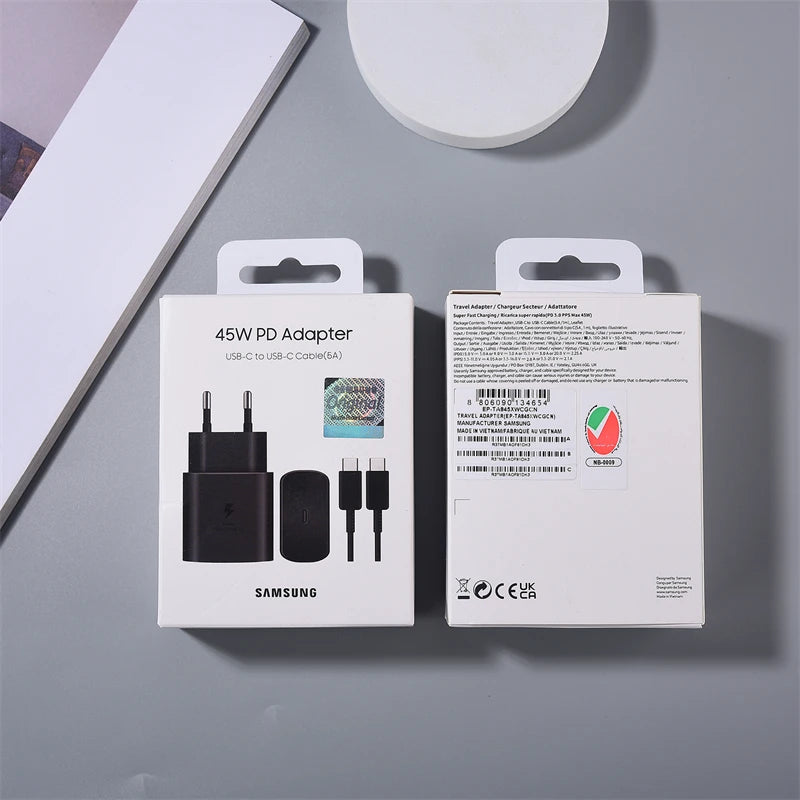 45W USB C PD Fast Charger With Included Cable Smartphones - Smarsty