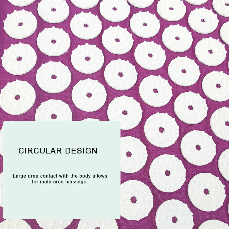 Yoga Massage Pads with Large Touchpoints for Relaxation - Smarsty