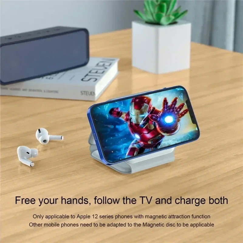 3 In 1 Wireless Magnetic Charger Dock For iPhone Pro - Smarsty