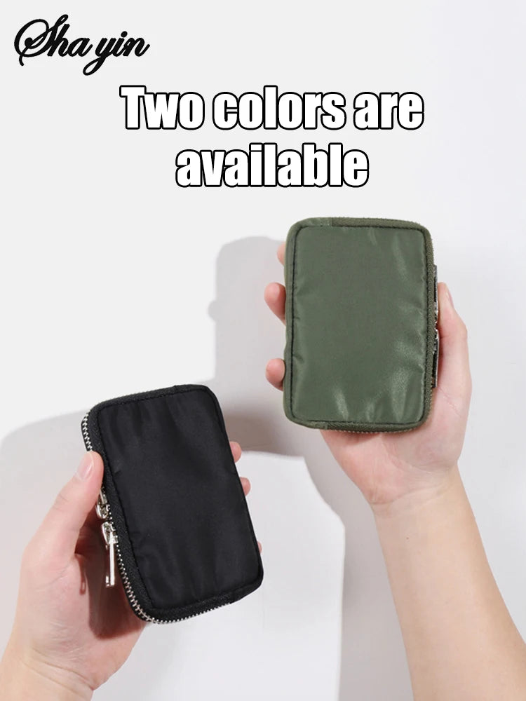 Japanese Men Wallet And Card Holder With Earbuds Case - Smarsty