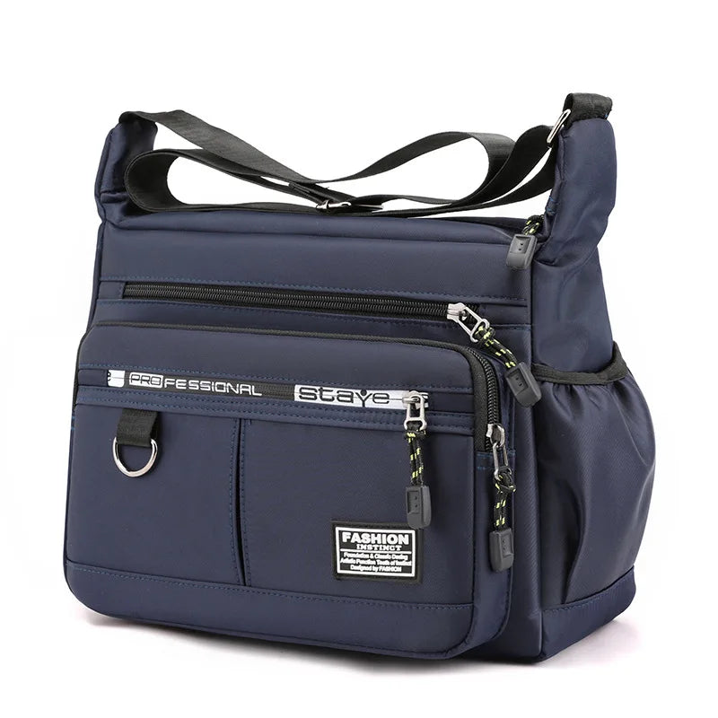 Oxford Shoulder Bag Large Capacity Crossbody Messenger Bag - Smarsty