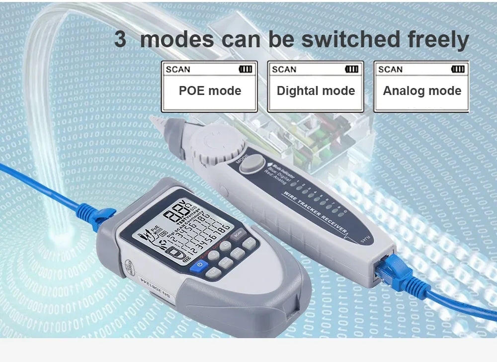 TOOLTOP ET613 Network Cable Tracer with POE Detection - Smarsty