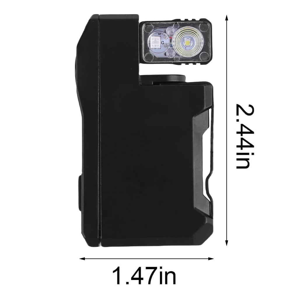 G5 Mini EDC Light Portable Pocket Flashlight 400Lumens Waterproof Magnetic Tail 52g Ultra-lightweight 180° Rotating Head