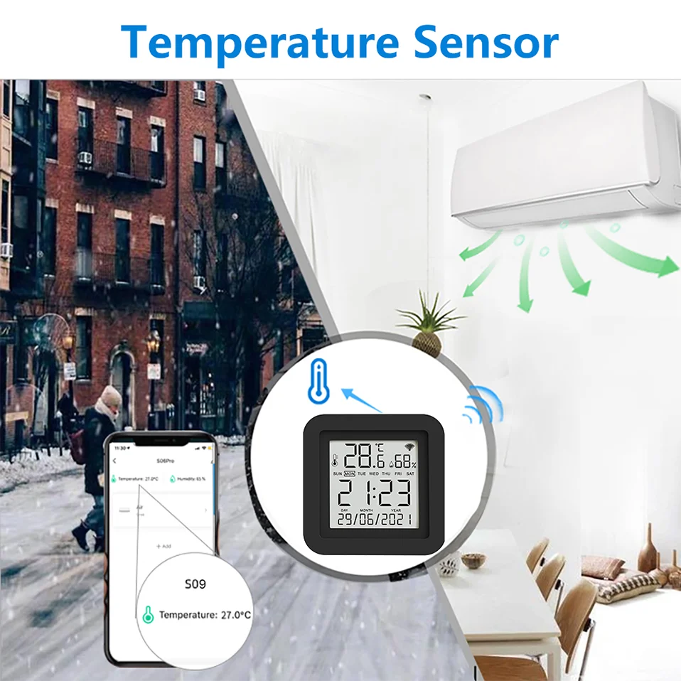 Tuya Smart IR Remote With Temperature Sensor - Smarsty