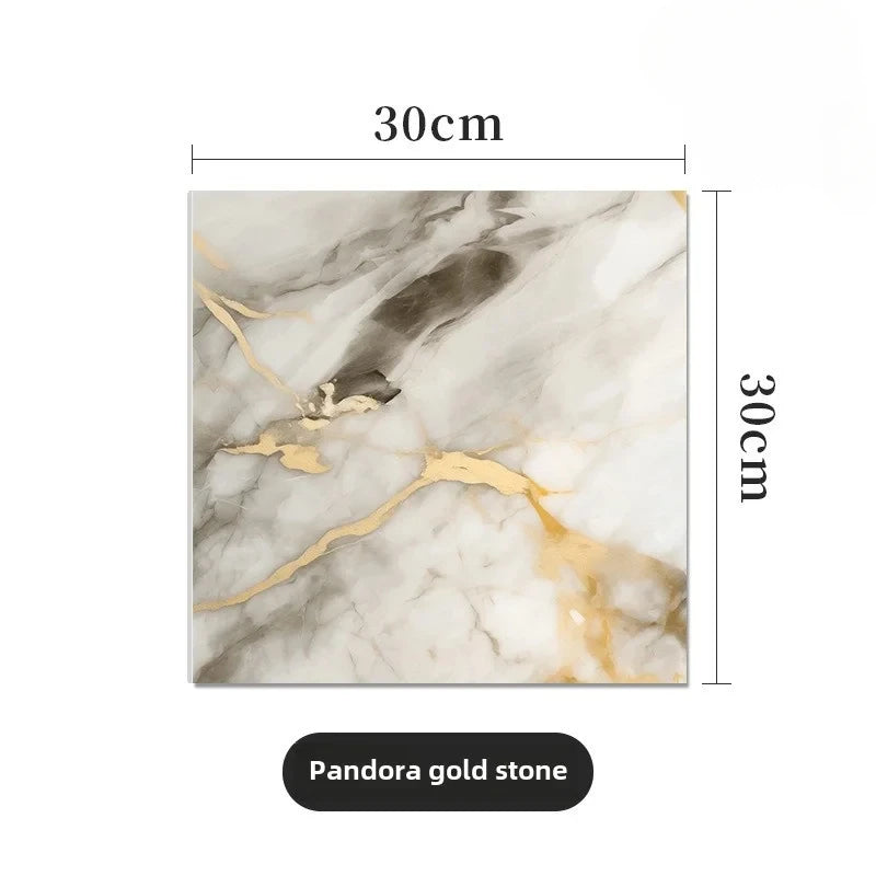 Thickened Self-Adhesive Marble Tile Stickers for Home Decor - Smarsty