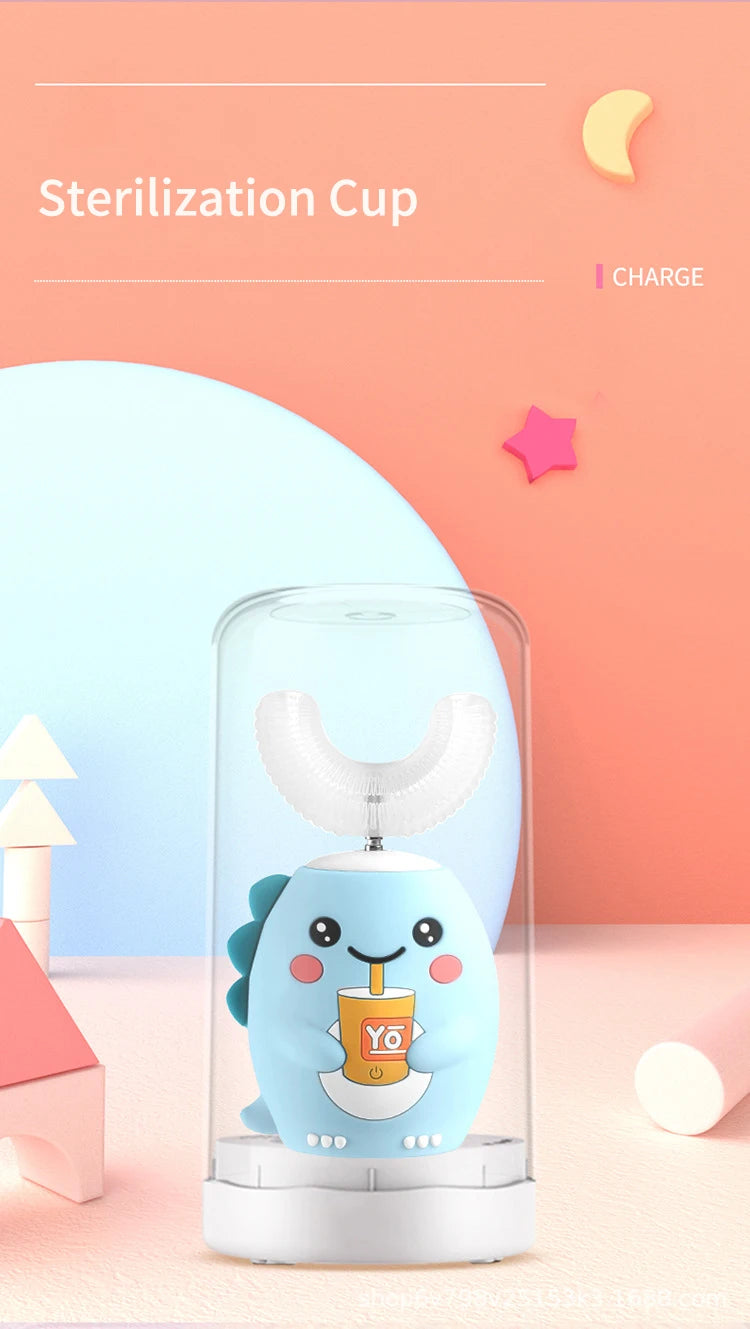 360 Degree Sonic Electric Toothbrush for Kids - Smarsty