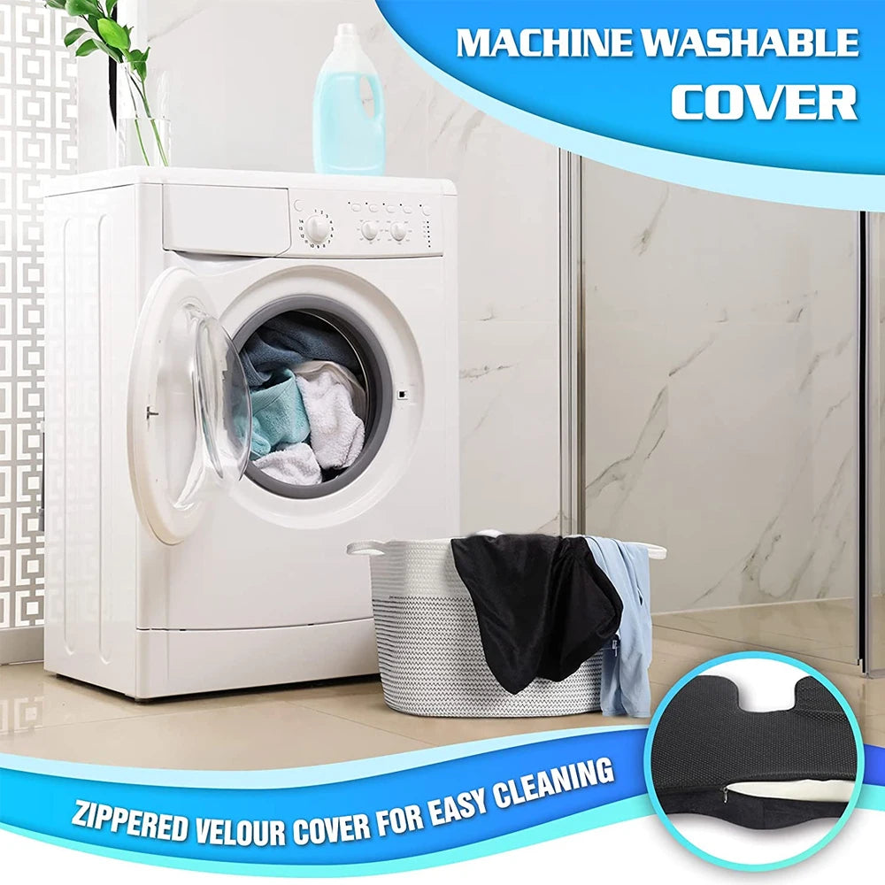 Ergonomic Memory Foam Seat Cushion for Office Chairs - Smarsty