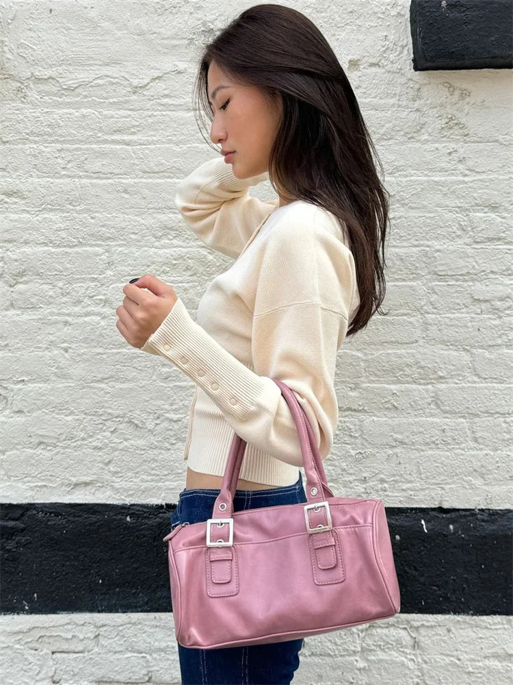 Tossy Autumn Fashion Knitwear Cardigan Top Women's Ribbed Patchwork Slim Casual Cropped Inner Top Women's Knit Cardigan Outwear - Smarsty