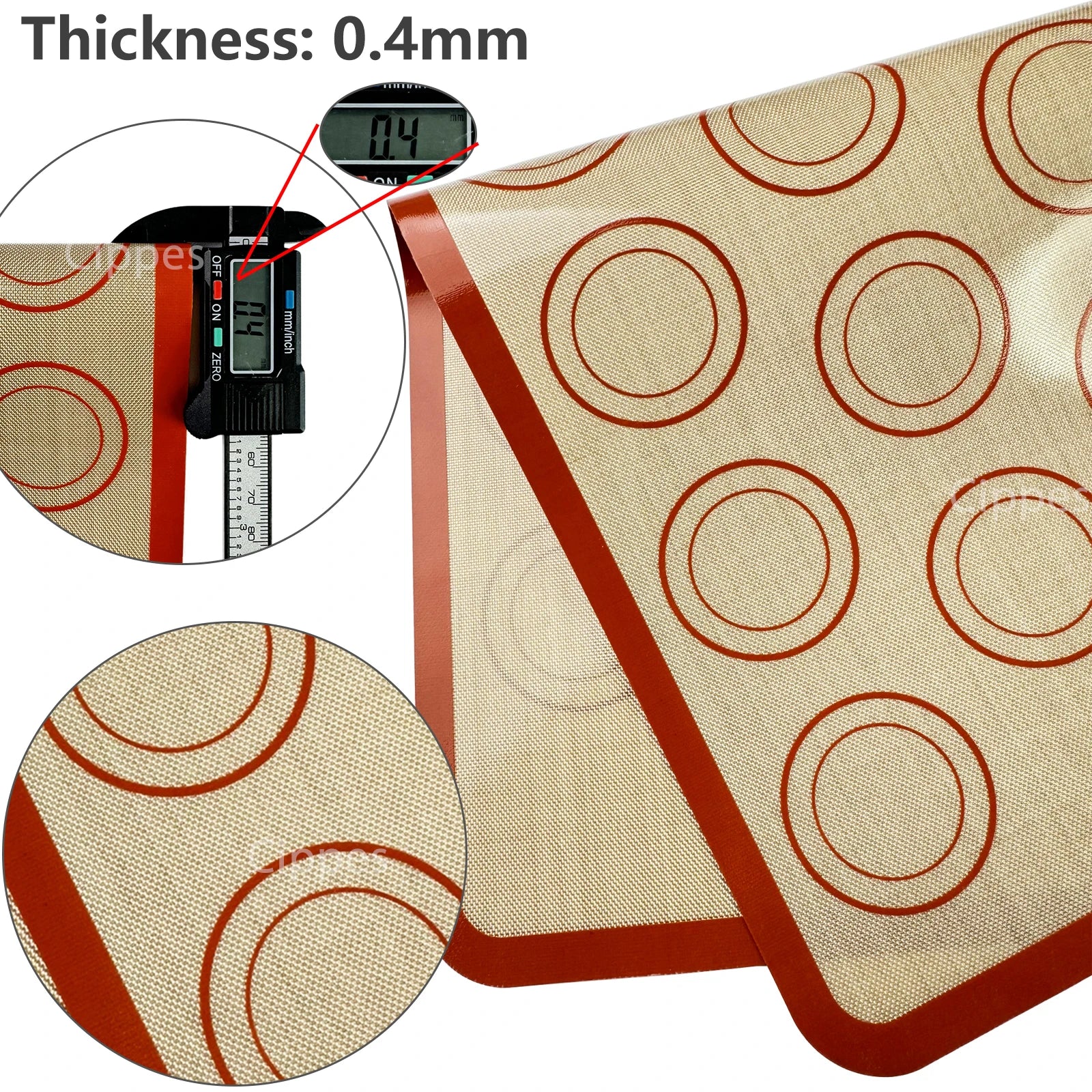 Silicone Baking Mat - Reusable Non Stick Oven Liner - Smarsty