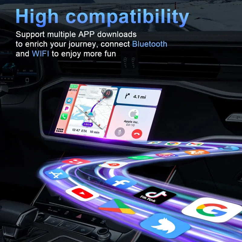 Wireless CarPlay Android Auto Adapter For OEM Car Stereo - Smarsty