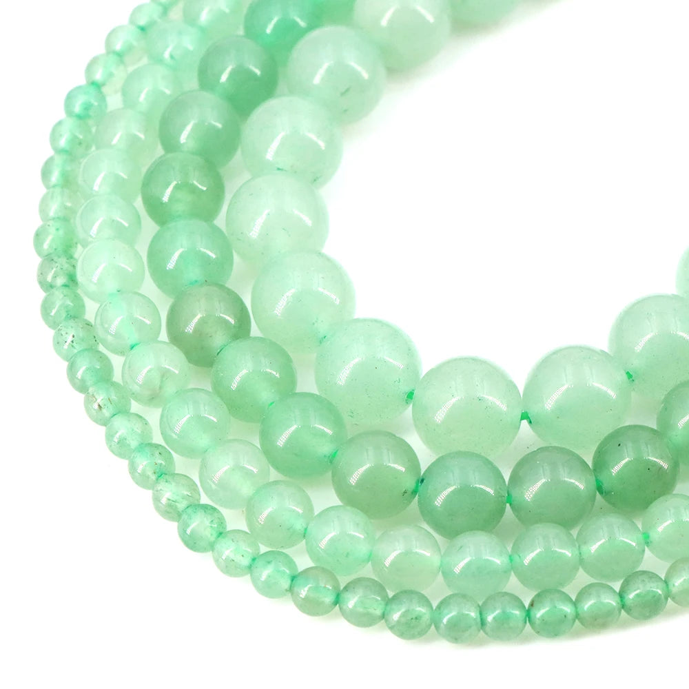 Natural Stone Beads Blue Tiger Eye Crystal Amethyst Rose Quartz Gemstone Bead for Jewelry Making Bracelet Necklace 4/6/8/10MM - Smarsty