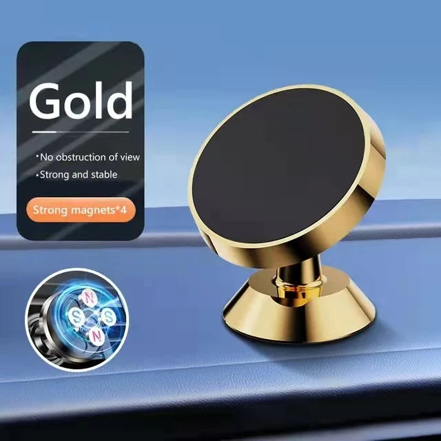 Magnetic Car Phone Holder Mount For GPS And iPhone Plus - Smarsty