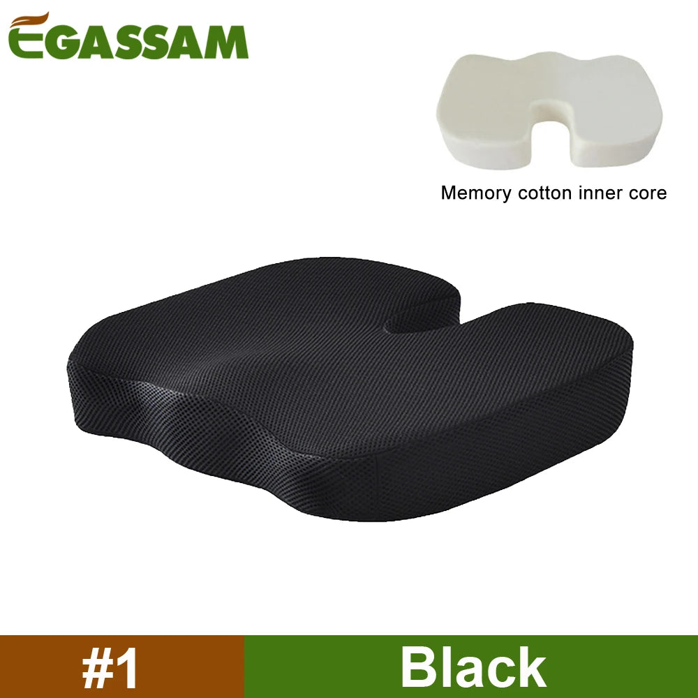 Memory Foam Seat Cushion for Tailbone Pain Relief - Smarsty