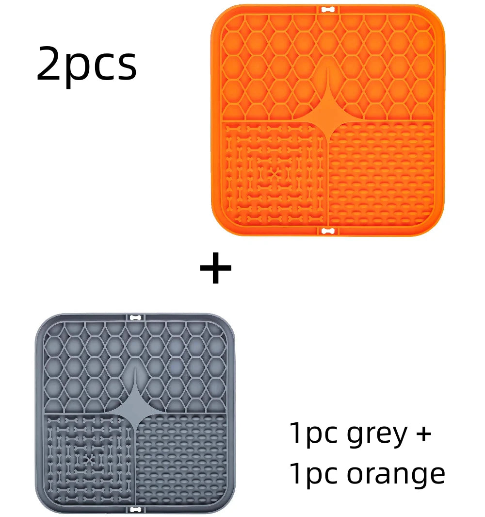 Silicone Pet Lick Mat for Slow Feeding Dogs - Smarsty