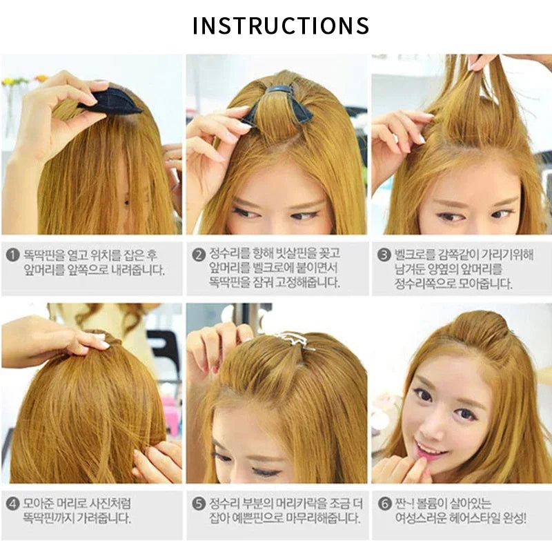 Easy Donut Bun Curler Hair Scrunchie Effortless Volume - Smarsty