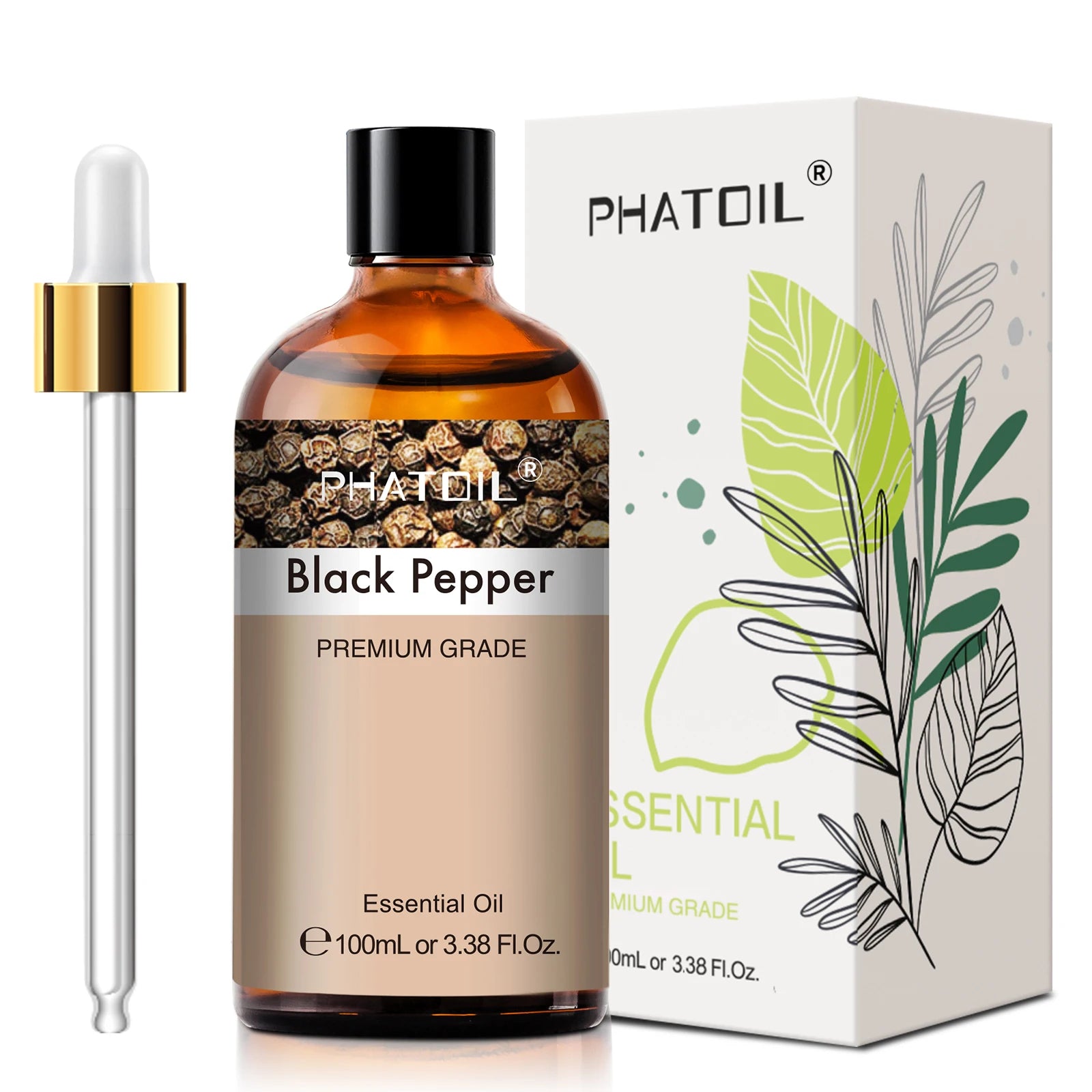 PHATOIL 100ml Essential Oil Set for Aromatherapy Diffusers - Smarsty