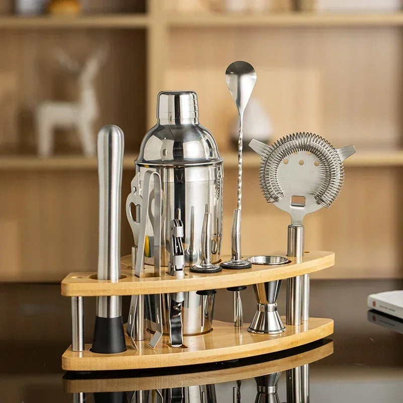Stainless Steel Cocktail Shaker Set for Perfect Drinks - Smarsty