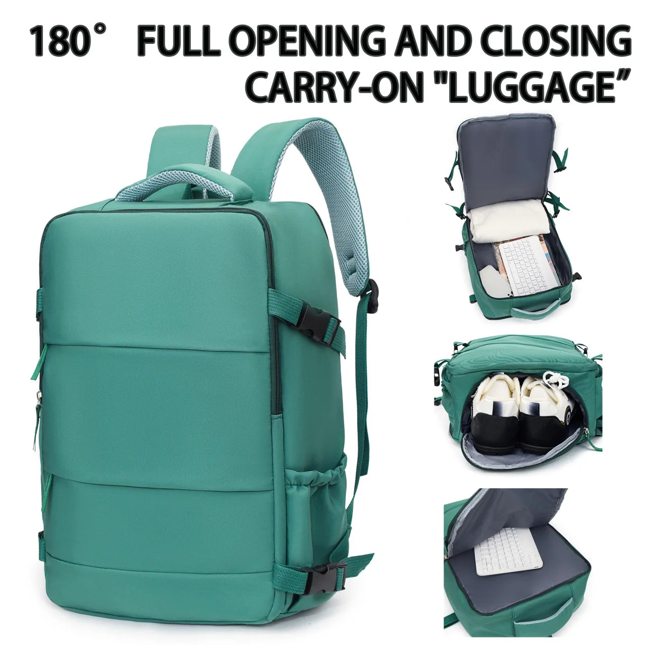 Couples Leisure Lightweight Backpack Travel Backpack Female New Backpack Student Schoolbag Large Capacity Travel Commuter Luggag - Smarsty