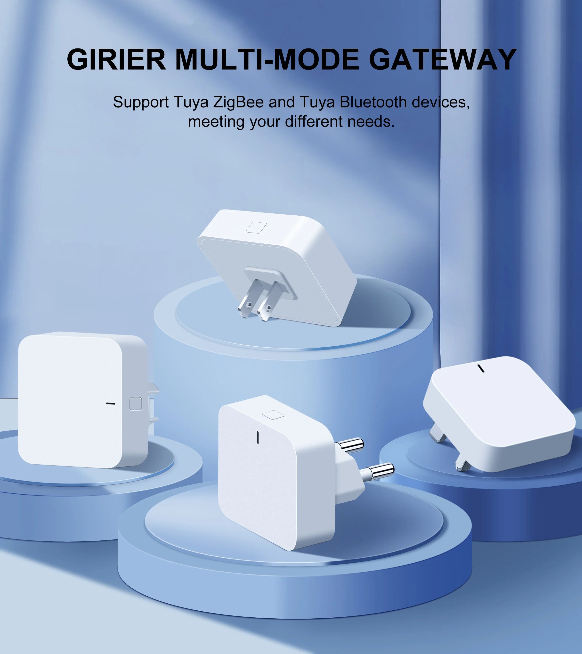GIRIER Tuya ZigBee Gateway Hub for Smart Home Automation - Smarsty