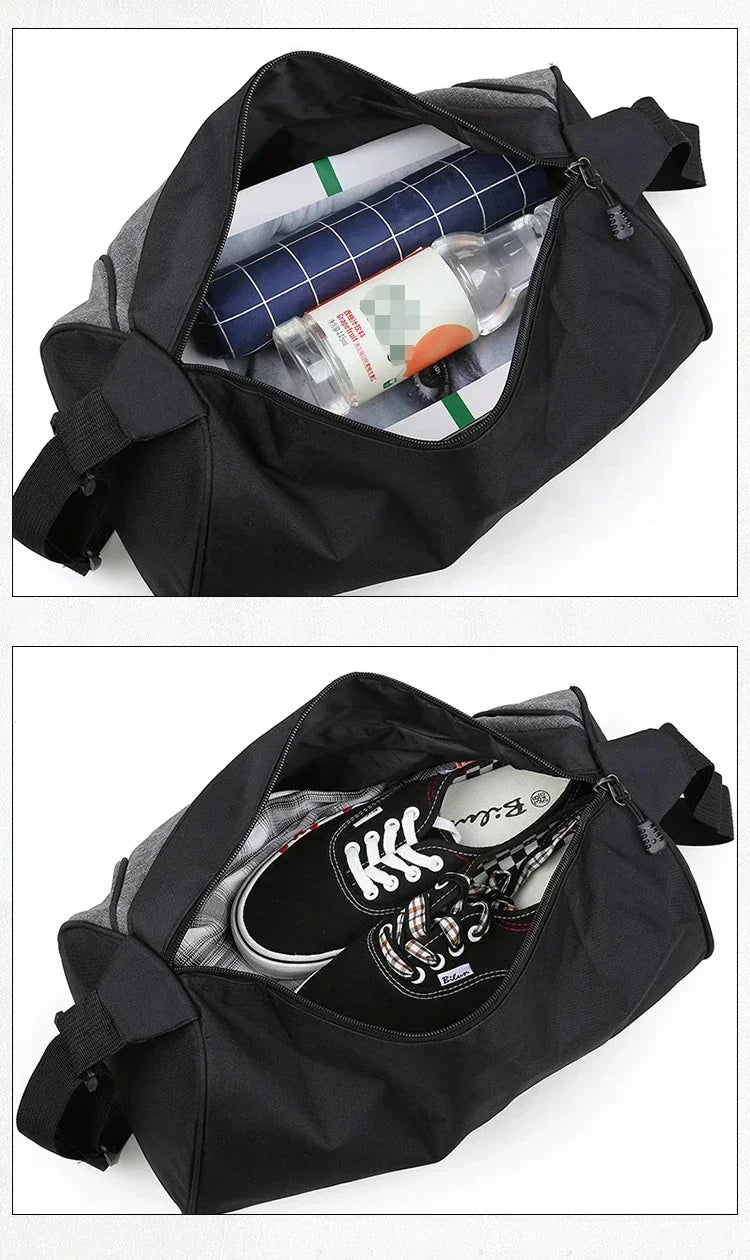 Unisex Gym Bag With Crossbody Strap For Travel And Yoga - Smarsty
