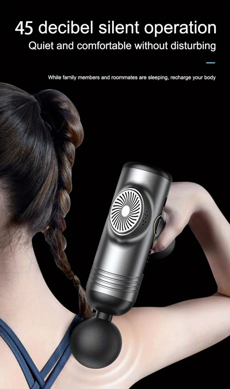 Portable Vibration Massage Gun for Deep Muscle Relaxation - Smarsty