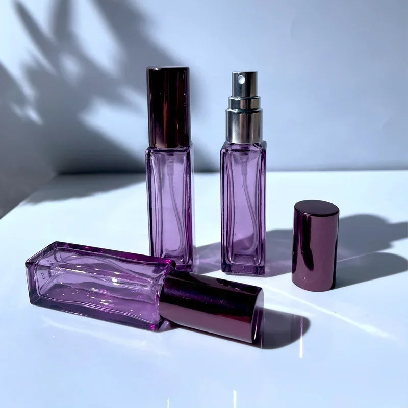 Refillable Glass Perfume Spray Bottles Set - Smarsty