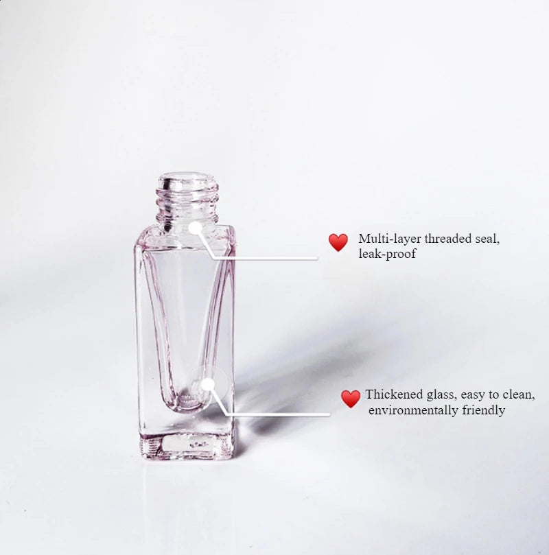 Refillable Glass Perfume Spray Bottles Set - Smarsty